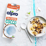 ALPRO DRINK COCONUT MILK SUGAR FREE BRICK 1 LT (8 in a box)