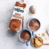 ALPRO DRINK SOY MILK CHOCOLATE VELLUTATO BRICK 1 LT (8 in a box)