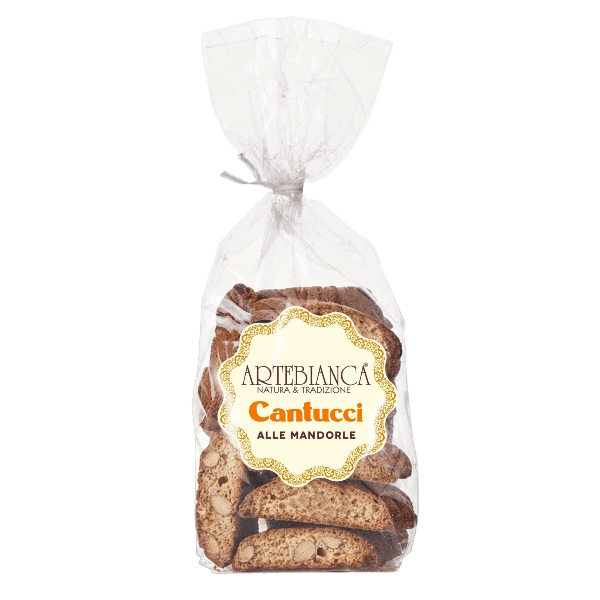 ARTEBIANCA BISCUITS CANTUCCI ALMONDS 250 GR (12 in a box)