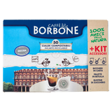 BORBONE COFFEE PODS ESE 44 MM DECISA X50 + KIT ACCESSORI 360 GR (1 in a box)