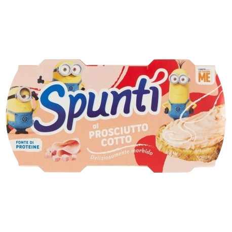 SPUNTI' SPREAD PATE' COOKED HAM 84 GR X2 (20 in a box)