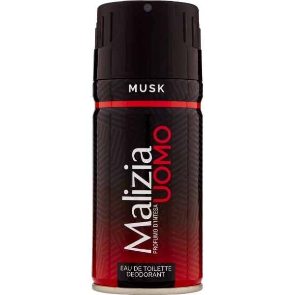MALIZIA DEO PARFUM MAN MUSK SPRAY 150 ML (12 in a box)