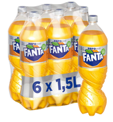 FANTA ZERO ORANGE ARANCIATA PET 1.5 LT (6 in a box)