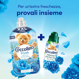 COCCOLINO SOFTENER CONCENTRATED FRESH ARIA DI PRIMAVERA 87 WASHES 952 ML (6 in a box)