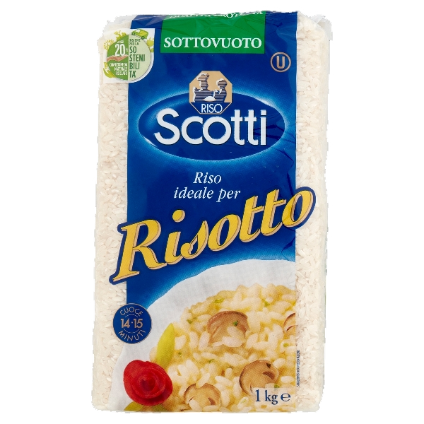 SCOTTI RICE FOR RISOTTO 1 KG (10 in a box)