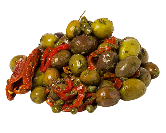 MICCIO OLIVES PITTED GREEN BOSCAIOLA IN OIL 3 KG (1 in a box)
