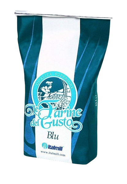 ITALMILL FLOURS PREMIUM QUALITY FARINE DEL GUSTO BLU TYPE 00 25 KG (1 in a box)