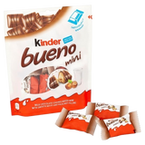 KINDER SNACK BARS MINI BUENO CHOCOLATE T20 108 GR (16 in a box)