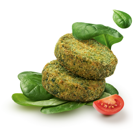 KIO ENE VEGETABLES MINI BURGER SPINACH 200 GR (6 in a box)