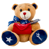 PERUGINA BACI BIJOU PELUCHE WITH BOW AND PRALINE INSIDE 150 GR (8 in a box)