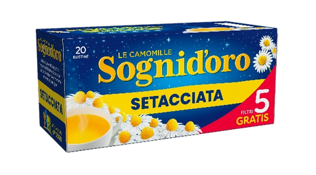 SOGNI D'ORO CHAMOMILE SIFTED FILTERS X20 35 GR (24 in a box)
