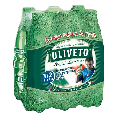 ULIVETO CARBONATED WATER PET 500 ML (24 in a box)