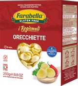 FARABELLA PASTA GLUTEN FREE ORECCHIETTE 250 GR (12 IN A BOX)