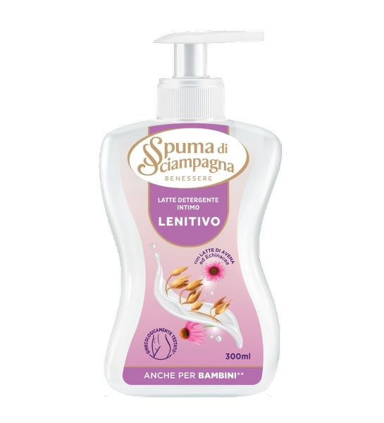 SPUMA DI SCIAMPAGNA INTIMATE WASH LENITIVO 300 ML (12 IN A BOX)