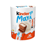 KINDER SNACK BARS MAXI CHOCOLATE T.10 210 GR (28 in a box)