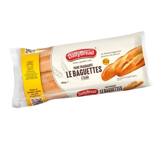 DAILYBREAD FRAGRANTI LE BAGUETTES BREAD X2 300 GR (12 in a box)