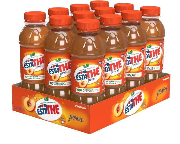 ESTATHE' TEA PEACH PET 400 ML (12 in a box)