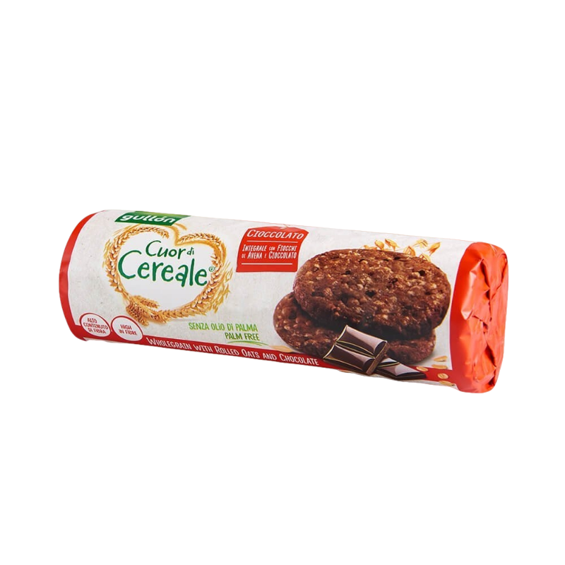 GULLON BISCOTTI CUOR DI CEREALE CHOCOLATE 280 GR (16 in a box)