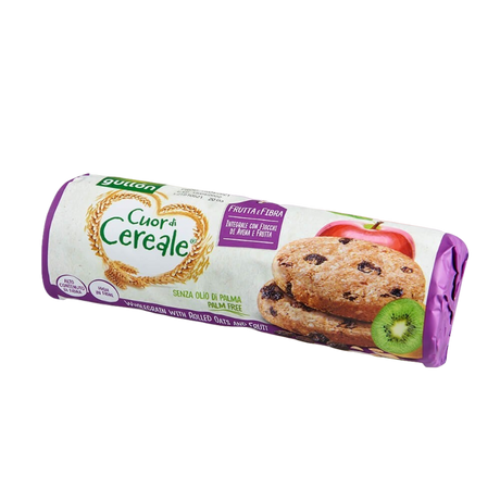 GULLON BISCOTTI CUOR DI CEREALE FRUTTA E FIBRA 300 GR (16 in a box)