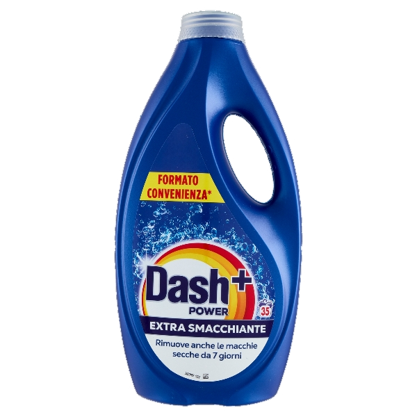 DASH LAUNDRY DETERGENT POWER EXTRA SMACCHIANTE 35 WASHES 1.5 LT (4 in a box)