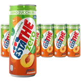 ESTATHE' ZERO TEA PEACH SUGAR FREE CANS 330 ML (24 IN A BOX)
