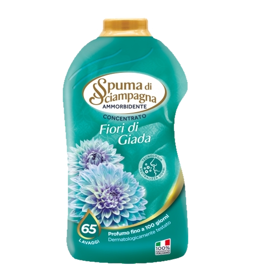 SPUMA DI SCIAMPAGNA SOFTENER CONCENTRATED GREEN FIORI DI GIADA 65 WASHES 1.3 LT (8 in a box)