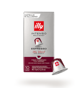 ILLY COFFEE CAPSULES NESPRESSO ESPRESSO INTENSO X10 (10 in a box)