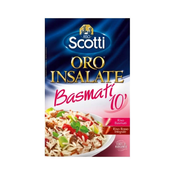 SCOTTI RICE ORO INSALATE BASMATI 800 GR (10 in a box)