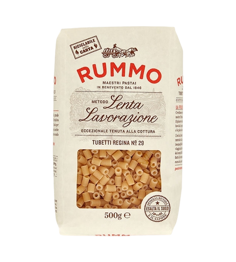 RUMMO PASTA DI SEMOLA TUBETTI REGINA N.29 500 GR (16 in a box)