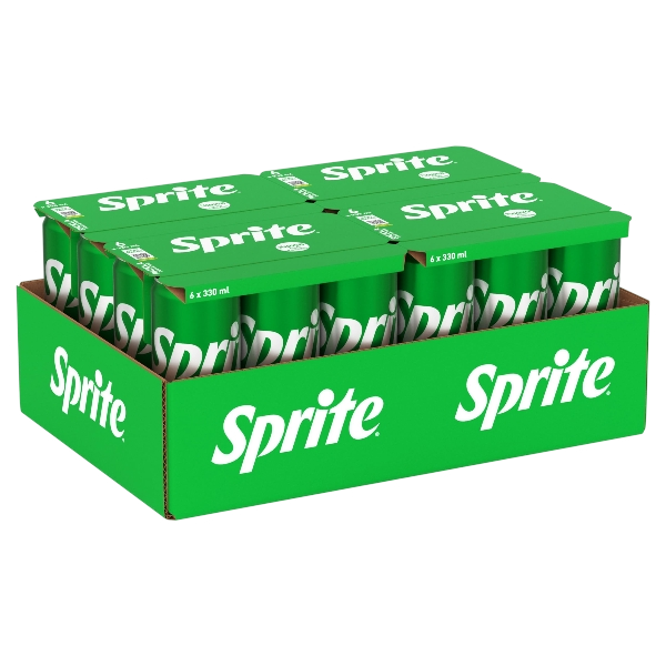 SPRITE ORIGINAL CANS 330 ML (24 in a box)