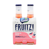 SANTAL APERITIF ZERO FRUITZ! PEACH MIX GLASS 20 CL X2 (6 in a box)