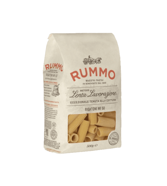 RUMMO PASTA DI SEMOLA RIGATONI N.50 500 GR (16 in a box)