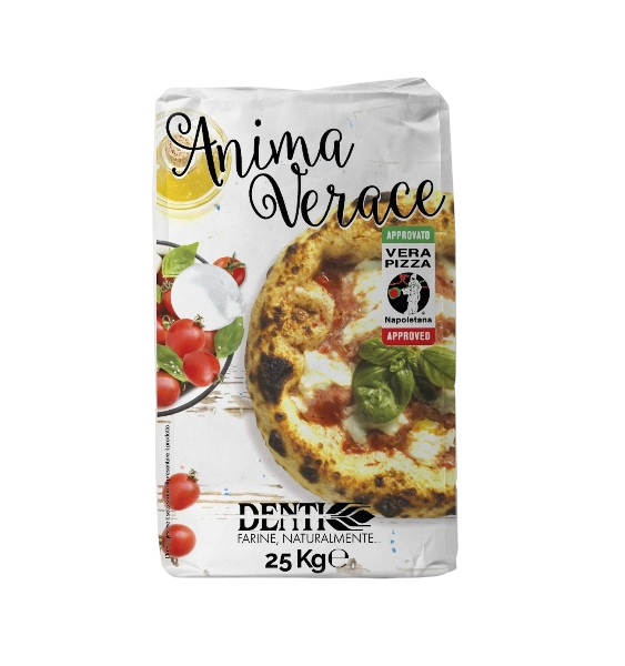 DENTI FLOURS ANIMO VERACE PER PIZZA 25 KG (1 IN A BOX)