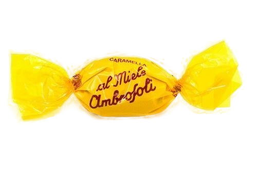 AMBROSOLI CANDY CLASSIC HONEY 135 GR (20 in a box)