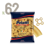 POIATTI PASTA DI SEMOLA CINQUE BUCHI N.62 1 KG (12 in a box)