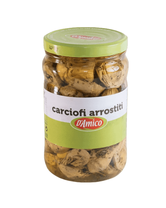 D'AMICO ARTICHOKES ROASTED CARCIOFINI IN OIL 1.55 KG (1 in a box)