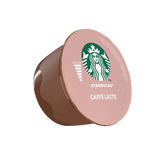 STARBUCKS COFFEE CAPSULES CAFFE' LATTE X12 120 GR (3 in a box)