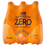 SAN BENEDETTO ZERO GINGER BIONDO PET 750 ML (6 in a box)