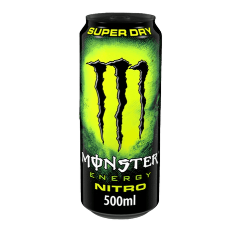 MONSTER ENERGY NITRO SUPER DRY CANS 500 ML (24 in a box )