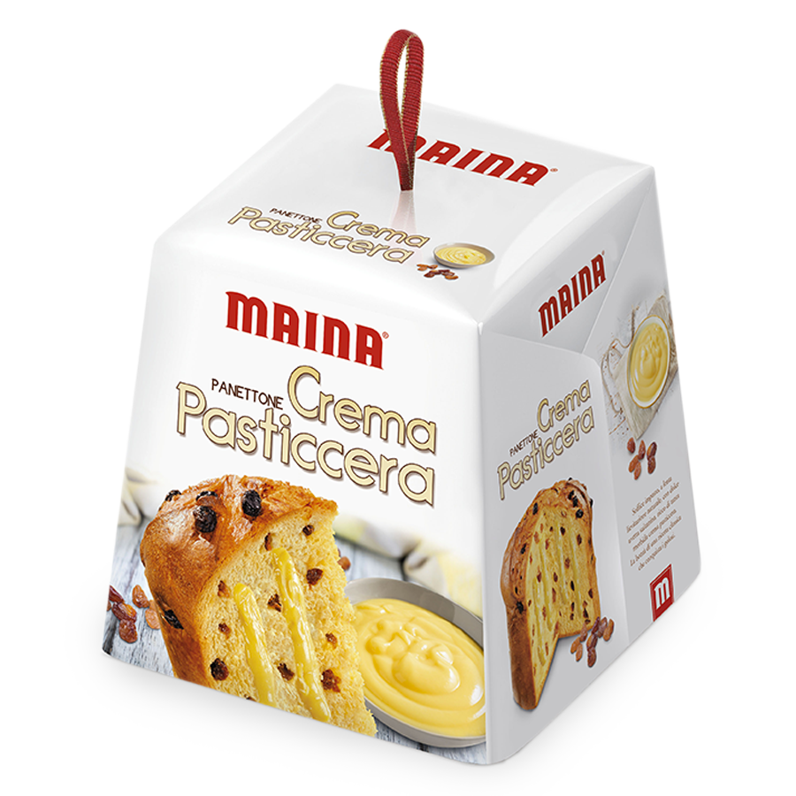 MAINA PANETTONE CREMA PASTICCERA 800 GR (16 in a box)