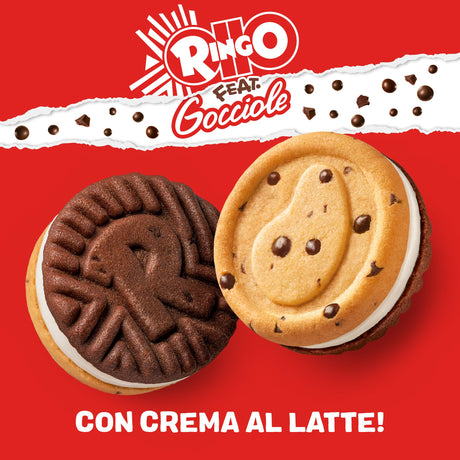 PAVESI RINGO BISCOTTI FEAT. GOCCIOLE MULTIPACK X6 165 GR (9 in a box) LIMITED EDITION