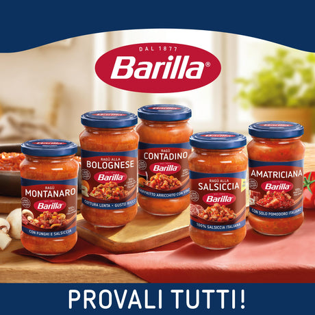 BARILLA PASTA SAUCE RAGU' MONTANARO 300 GR (8 in a box)