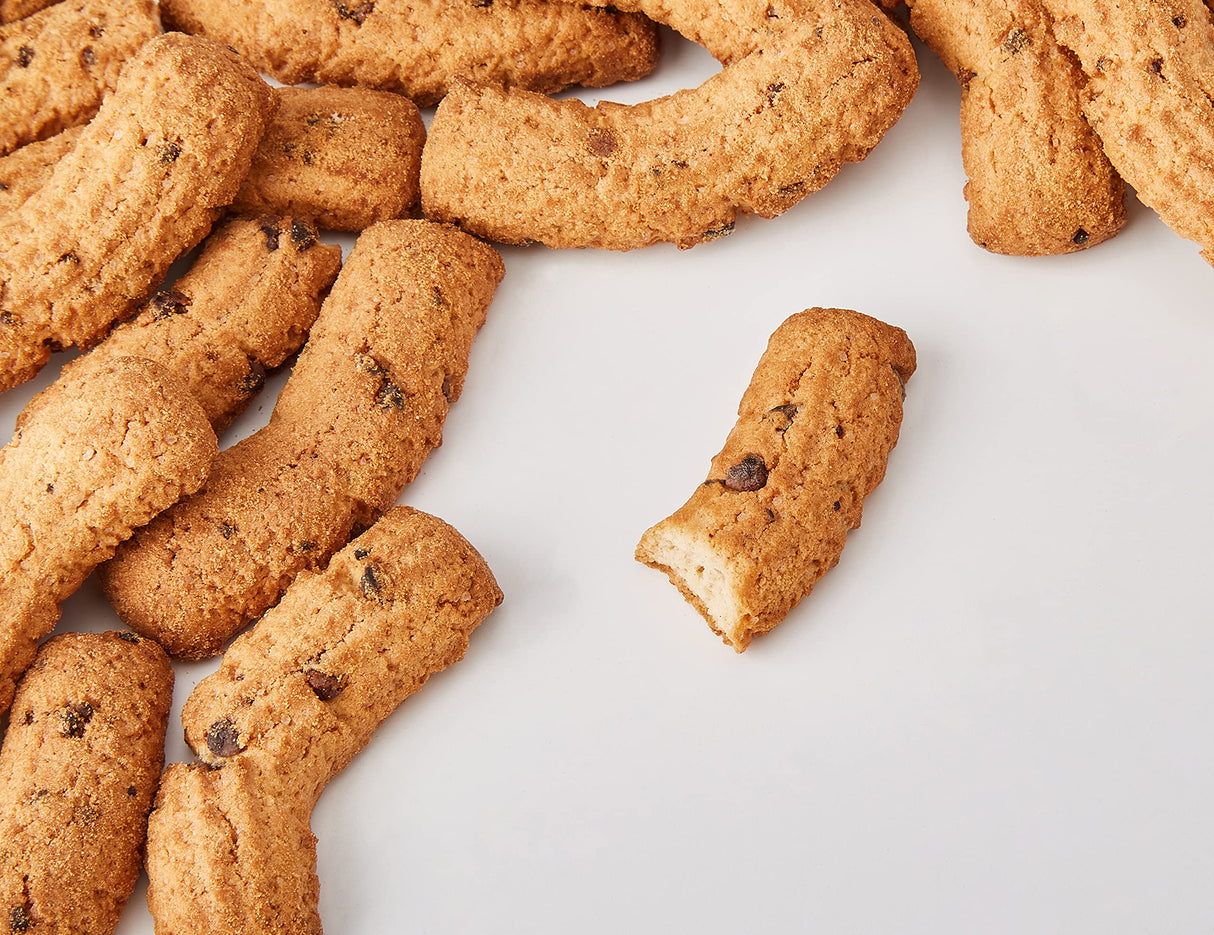 BISTEFANI BISCOTTI KRUMIRI DROPS OF DARK CHOCOLATE 300 GR (12 in a box)