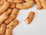 BISTEFANI BISCOTTI KRUMIRI DROPS OF DARK CHOCOLATE 300 GR (12 in a box)