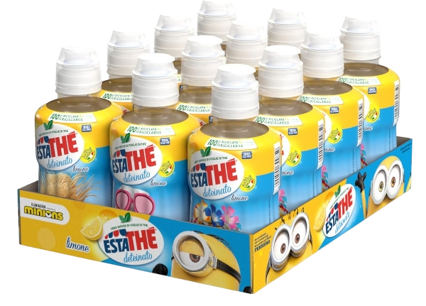 ESTATHE' TEA DETEINATED LEMON PET 250 ML (12 IN A BOX)