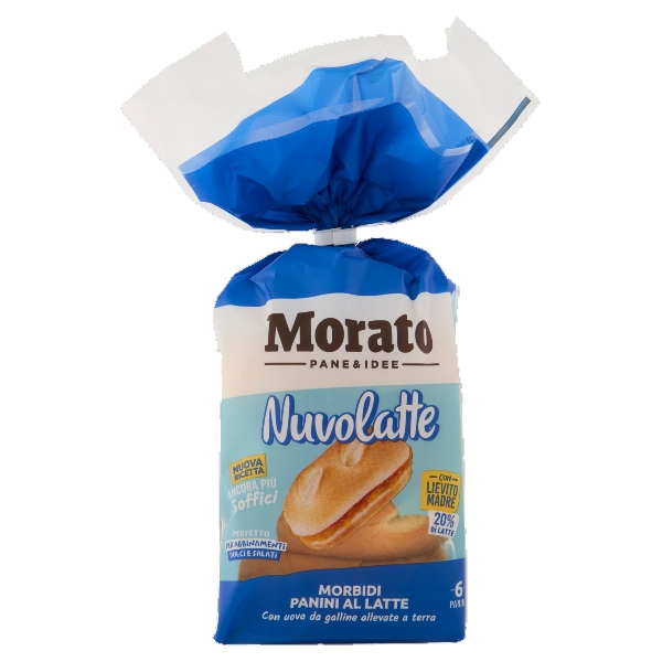 MORATO BREAD NUVOLATTE CLASSICO X6 240 GR (10 in a box)