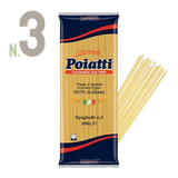 POIATTI PASTA DI SEMOLA SPAGHETTI N.3 1 KG (12 in a box)