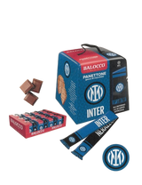 BALOCCO PANETTONE DROPS OF CHOCOLATE INTER 500 GR (12 in a box)