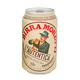 MORETTI BEER LAGER CANS 33 CL 4.6% (24 in a box)