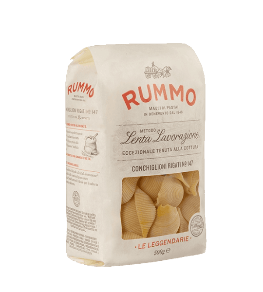 RUMMO PASTA DI SEMOLA CONCHIGLIONI RIGATI N.147 500 GR (12 in a box)